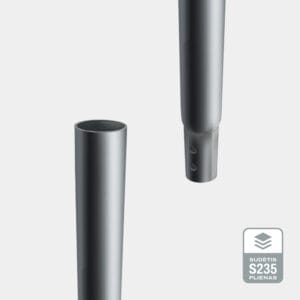 Sraigtinio pamato prailginimas 76x1000mm