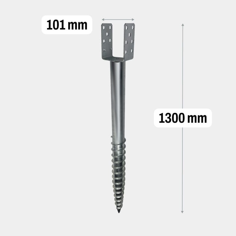 Sraigtinis polius U 1300mm Extra