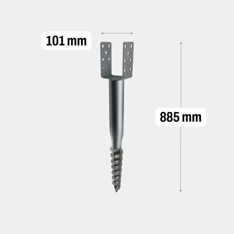 Sraigtinis polius U 885mm